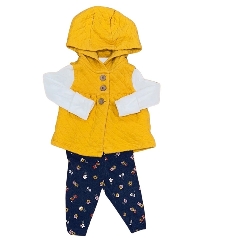 Carter's Cozy Blue Baby Outfit